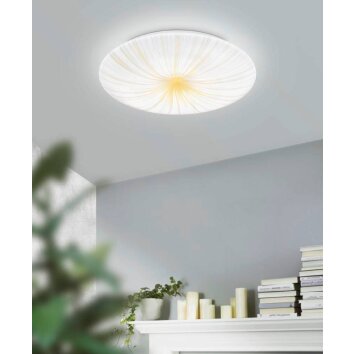 Plafonnier Eglo NIEVES LED Blanc, 1 lumière