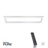 Plafonnier Paul Neuhaus PURE-LINES LED Aluminium, 1 lumière, Télécommandes