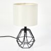 Lampe de table  Marang Noir, 1 lumière