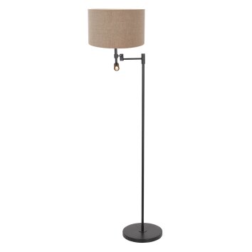 Lampadaire Steinhauer Stang LED Noir, 2 lumières