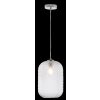 Suspension Luce-Design ASHFORD Chrome, 1 lumière