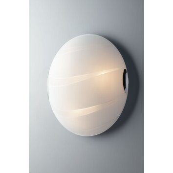 Plafonnier Luce-Design CRI Chrome, 4 lumières