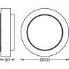 Applique murale d'extérieur LEDVANCE ENDURA Acier brossé, 1 lumière