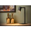 Lampe de table Lucide LESLEY Noir, 1 lumière