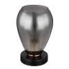 Lampe de table Globo FANNI Noir, 1 lumière