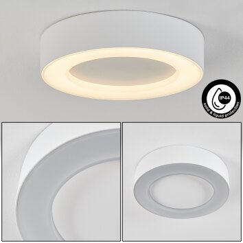 plafonnier extérieur  Paleroo LED Blanc, 1 lumière