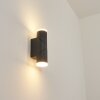 Applique murale d'extérieur  Hoods LED Anthracite, Blanc, 1 lumière