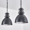 Suspension  Tallaa Noir, 2 lumières