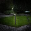 Lampadaire d'extérieur Brilliant Ilton LED Noir, 1 lumière