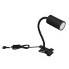 lampe â clipper Globo ROBBY Noir, 1 lumière