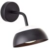 Applique murale d'extérieur Brilliant Matfen LED Noir, 1 lumière