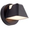 Applique murale d'extérieur Brilliant Scorton LED Noir, 2 lumières