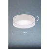 Plafonnier FHL easy Linus LED Gris, 1 lumière