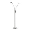 Lampadaire FHL easy Luna LED Nickel mat, 2 lumières