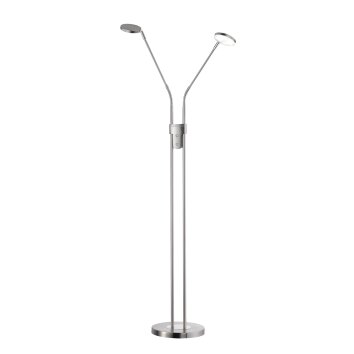 Lampadaire FHL easy Luna LED Nickel mat, 2 lumières