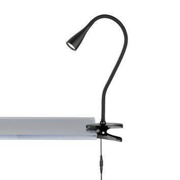 lampe â clipper FHL easy Nox LED Noir, 1 lumière