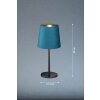 Lampe de table FHL easy Palina Noir, 1 lumière