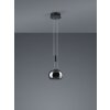 Suspension Trio Madison LED Noir, 1 lumière