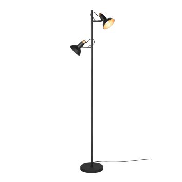 Lampadaire Trio Roxie Noir, 2 lumières