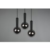 Suspension Trio Clayton Noir, 3 lumières