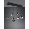 Suspension Trio Lumina Noir, 6 lumières