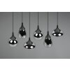 Suspension Trio Lumina Noir, 6 lumières