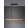 Suspension Trio Kerala LED Noir, 1 lumière