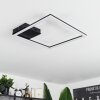 Plafonnier  Taleta LED Noir, 1 lumière