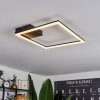 Plafonnier  Taleta LED Noir, 1 lumière