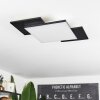 Plafonnier  Barullu LED Bois clair, Noir, Blanc, 1 lumière