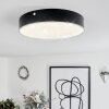 Plafonnier  Mentque LED Noir, 1 lumière