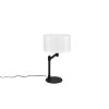 Lampe de table Trio Cassio Noir, 1 lumière