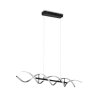 Suspension Trio Sequence LED Aluminium, Noir, 1 lumière