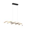 Suspension Trio Sequence LED Laiton, Noir, 1 lumière