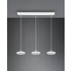 Suspension Trio Tray LED Blanc, 3 lumières