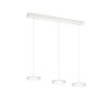 Suspension Trio Tray LED Blanc, 3 lumières