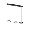 Suspension Trio Tray LED Noir, 3 lumières