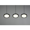 Suspension Trio Tray LED Noir, 3 lumières