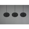 Suspension Trio Tray LED Noir, 3 lumières