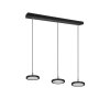 Suspension Trio Tray LED Noir, 3 lumières