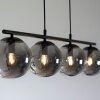 Suspension Leuchten-Direkt BIG WIDOW Noir, 4 lumières