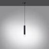 Suspension Leuchten-Direkt BRUNA Noir, 1 lumière