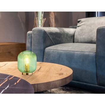 Lampe de table Globo NORMY Laiton, 1 lumière