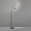 Lampadaire Fischer & Honsel Dent LED Noir, 3 lumières