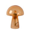 Lampe de table Lucide FUNGO Orange, 1 lumière