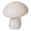 Lampe de table Lucide FUNGO Blanc, 1 lumière