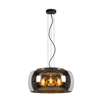 Suspension Lucide OLIVIA Noir, 3 lumières