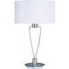 Lampe de table Sorpetaler Leuchten Paris Nickel mat, 1 lumière