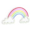 Luminaire déco Globo RAINBOW LED Transparent, 1 lumière