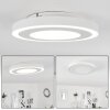 Plafonnier  Audrieu LED Blanc, 2 lumières